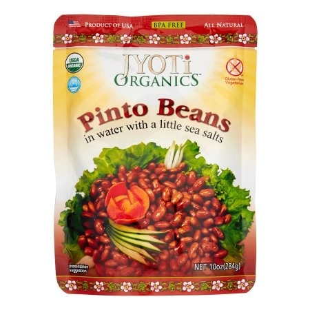 Jyoti Cuisine India Pinto Beans - Case of 6 - 10 oz.
