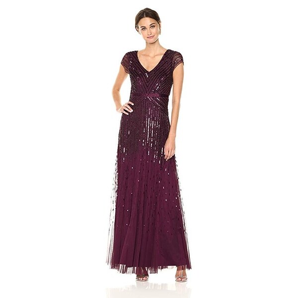 adrianna papell cassis dress