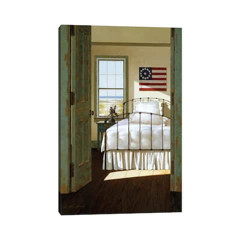 iCanvas "Beach House Bedroom" by Zhen-Huan Lu Canvas Print