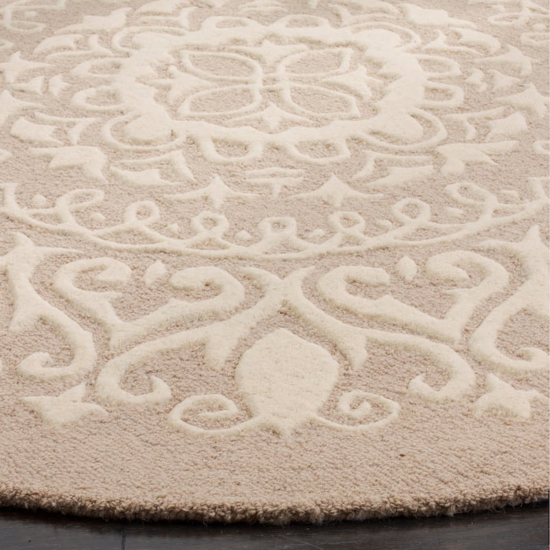 SAFAVIEH, Handmade Bella Willien Modern Floral Wool Rug