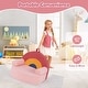 preview thumbnail 8 of 8, Gymax Kids Couch Toddler Foam Sofa w/ Soft & Machine-Washable Teddy