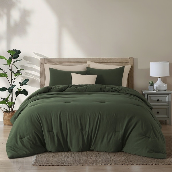 Nanshing Arcadia 3 Piece Soft prewashed Comforter Set - On Sale