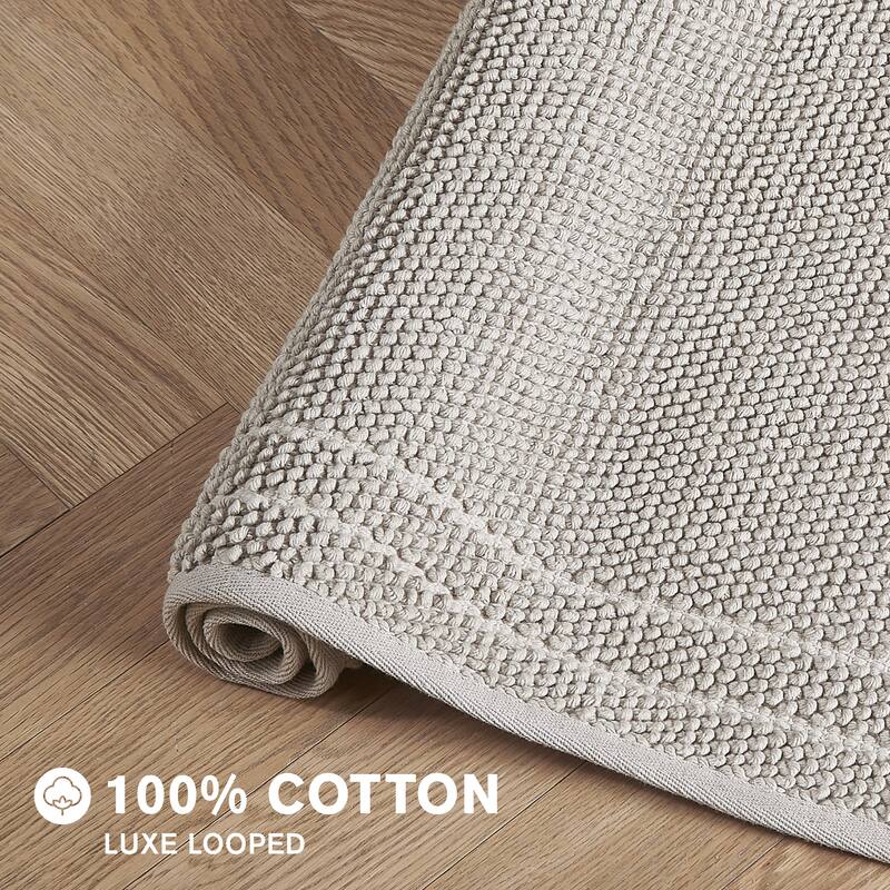 Hunter Luxe Looped Cotton Bathmats