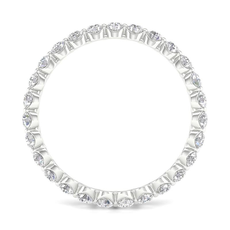 3/4ct TDW Diamond Eternity Wedding Band in 14K Gold for Women