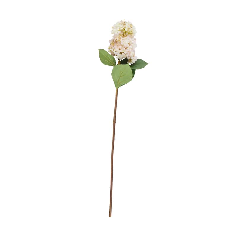 Faux Foliage Hydrangea Tall Artificial Flower Stem - Set of 8 - Roche River Decor - Pink