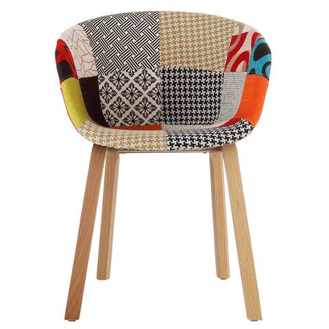 Danish Mid-Century Modern Upholstered Side Chair
