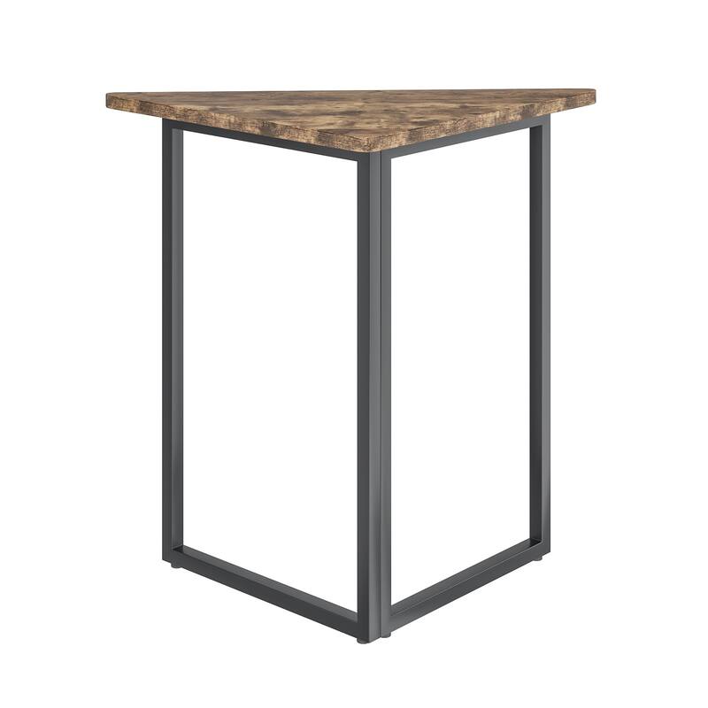Simple Triangle Corner Cabinet, Small Corner Shelf Unit for Bathroom, Entryway, Bedroom, Easy Assembly