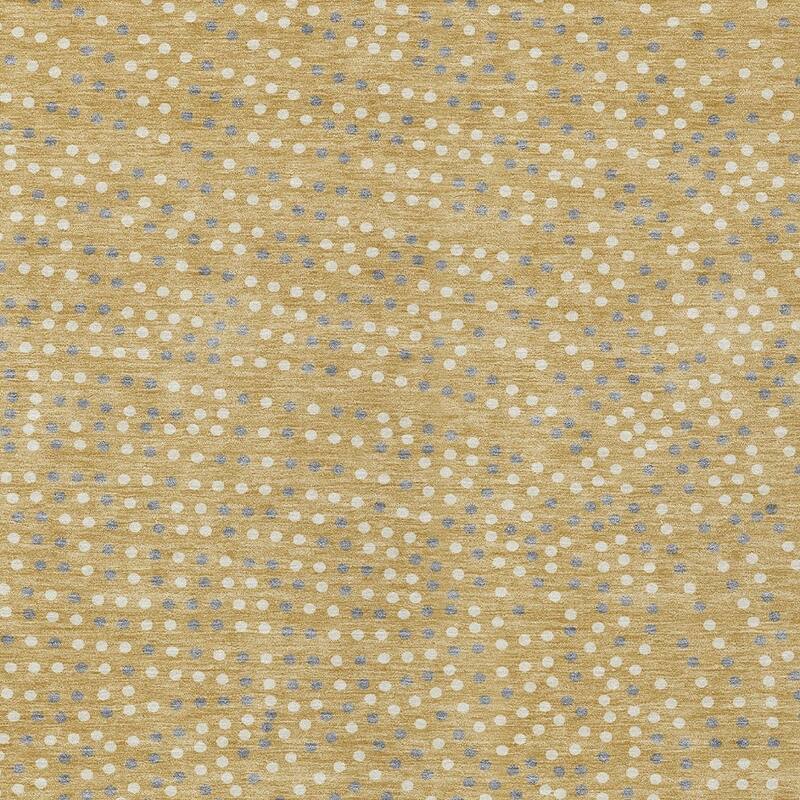HomeRoots Polka Dot Transitional Rectangle Outdoor Rug