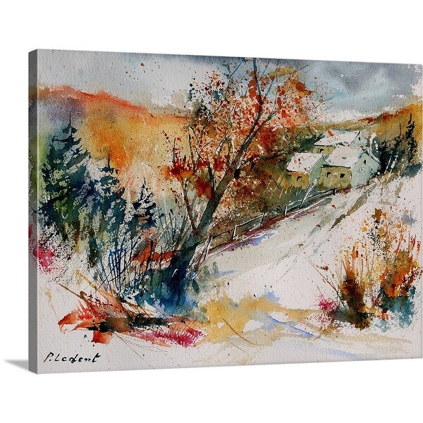 "Watercolor 908002" Canvas Wall Art