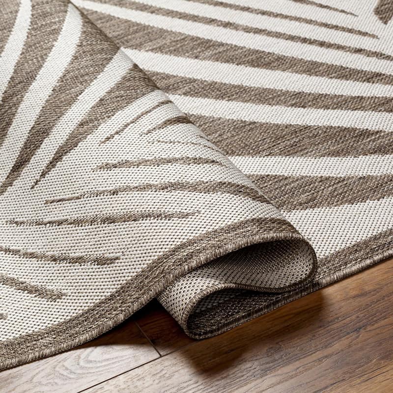 Livabliss Long Beach Outdoor Safe Tropical Area Rug