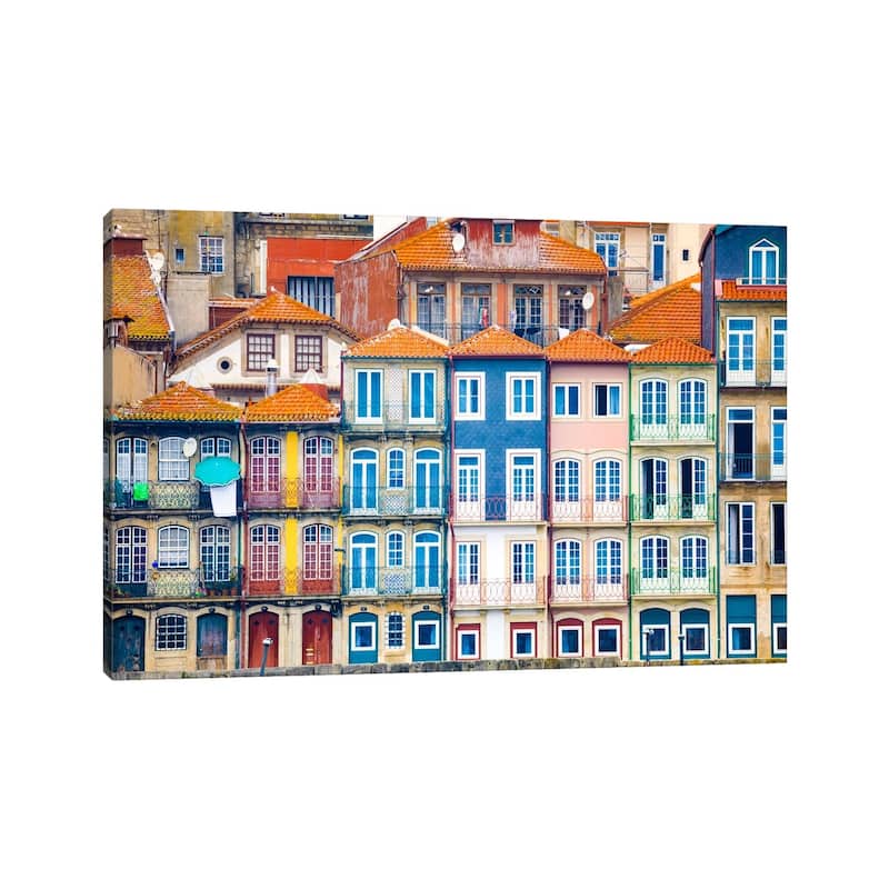 iCanvas "Good Morning Porto, Porto, Portugal" by Jim Nilsen Canvas Print