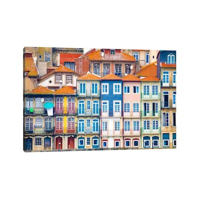 iCanvas "Good Morning Porto, Porto, Portugal" by Jim Nilsen Canvas Print