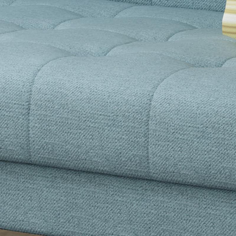 Jalon Tufted Fabric Sofa by Christopher Knight Home