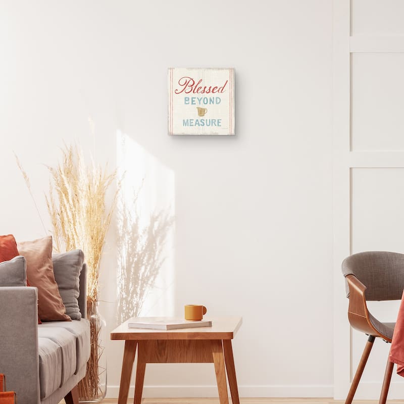 Floursack Kitchen VI Bold Canvas Art Print