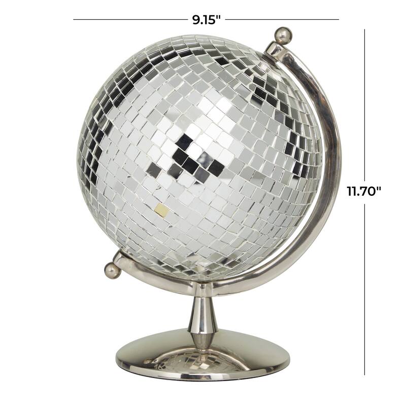 Stainless Steel Disco Ball Style Globe
