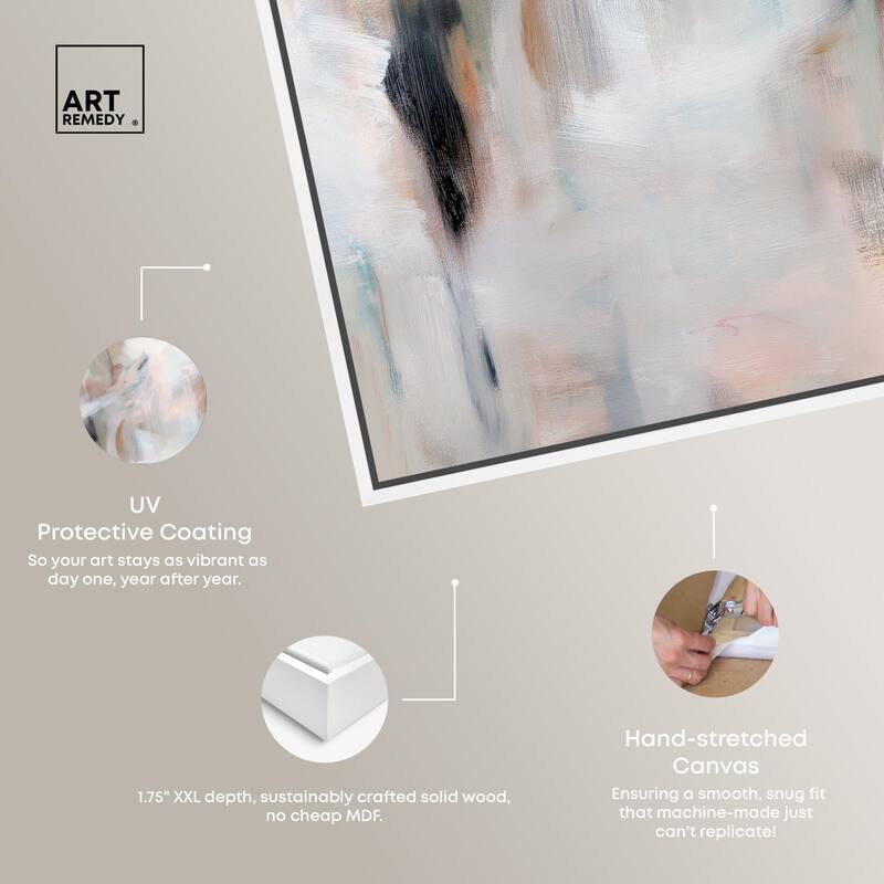 Drifting Colors II Canvas by Art Remedy