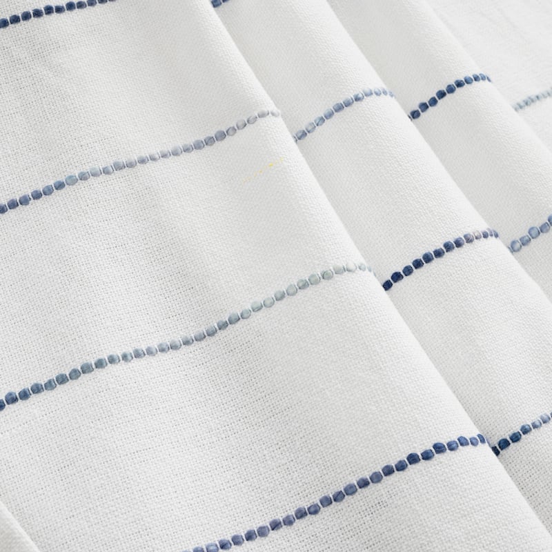 Lush Decor Ombre Stripe Yarn Dyed Cotton Oversized Blanket/Coverlet