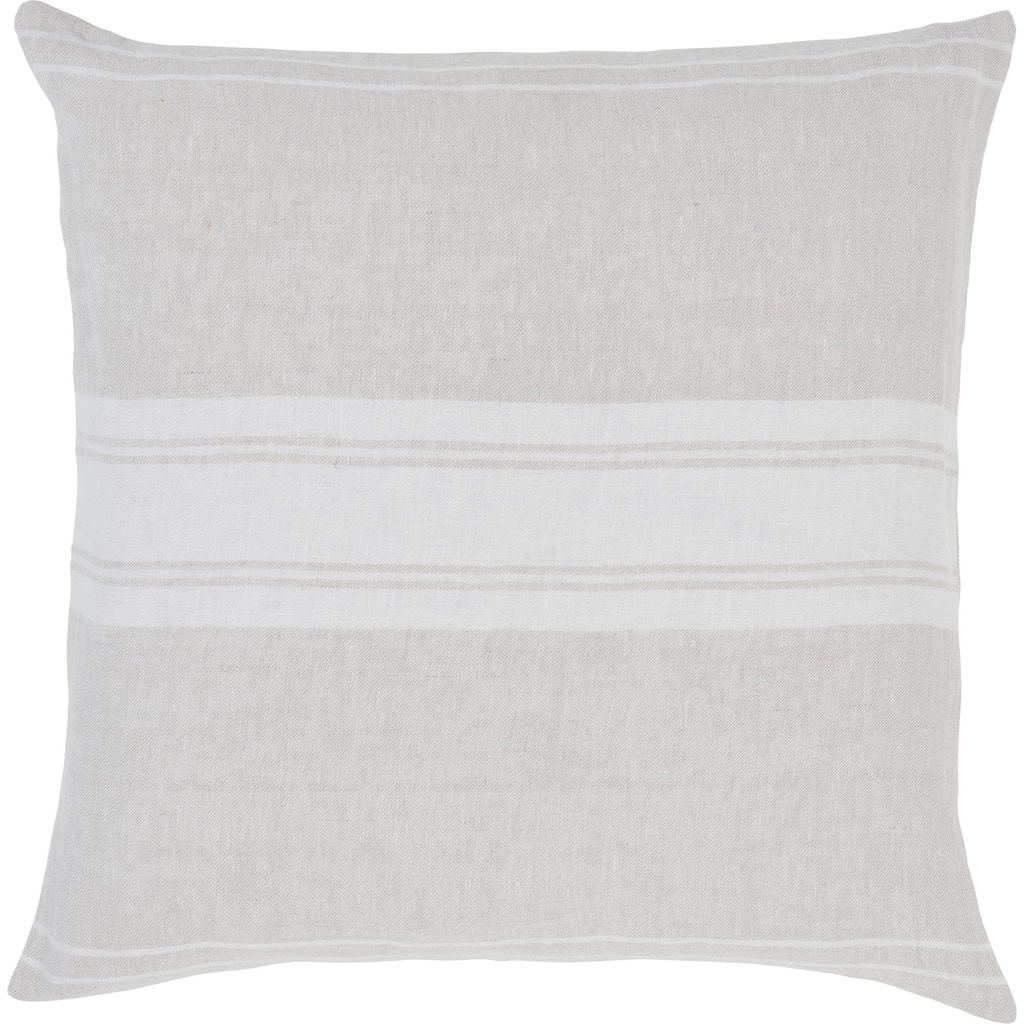 Raelyn Throw Pillow - 22" - Beige and White