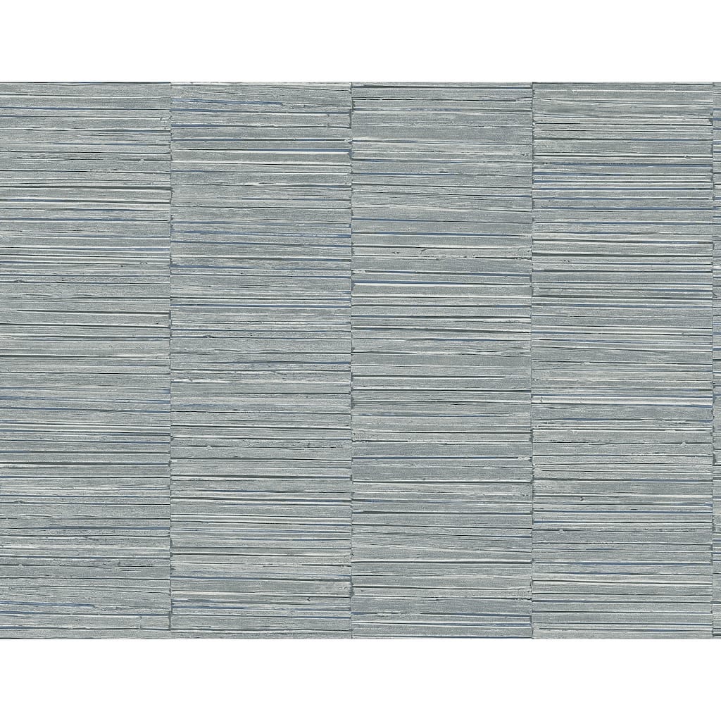 A-Street Prints Jenga Stone Striped Column Wallpaper