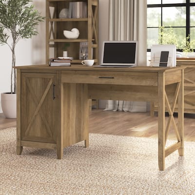 Key West 54W Computer Desk with Storage by Bush Furniture