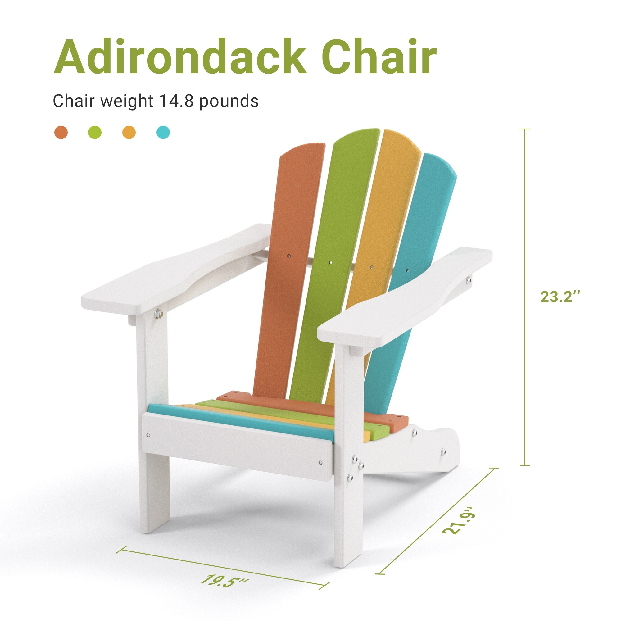 Small plastic cheap adirondack chairs