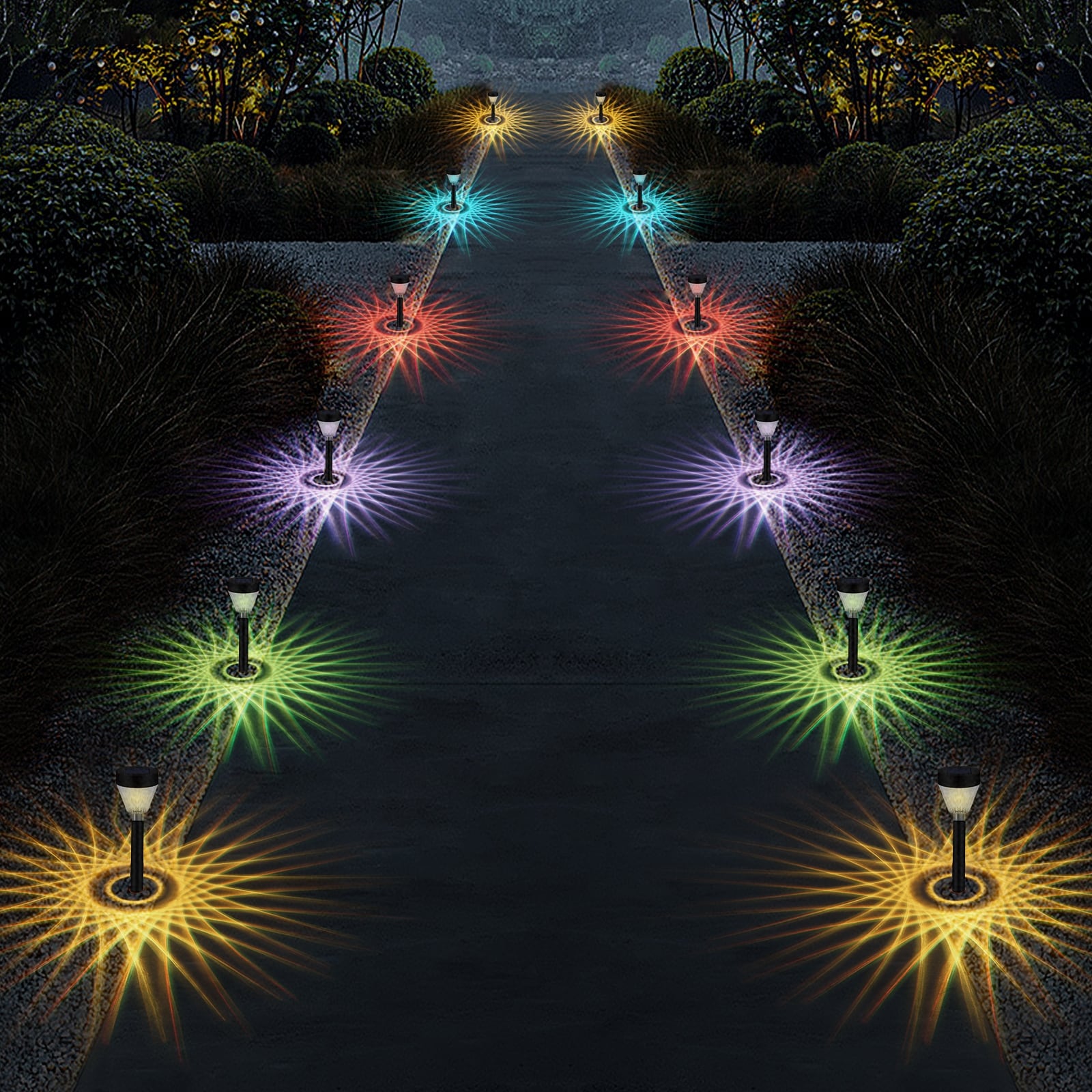 Mini Solar Lights Outdoor Waterproof IP65 for Pathway On Sale Bed Bath Beyond 37527140