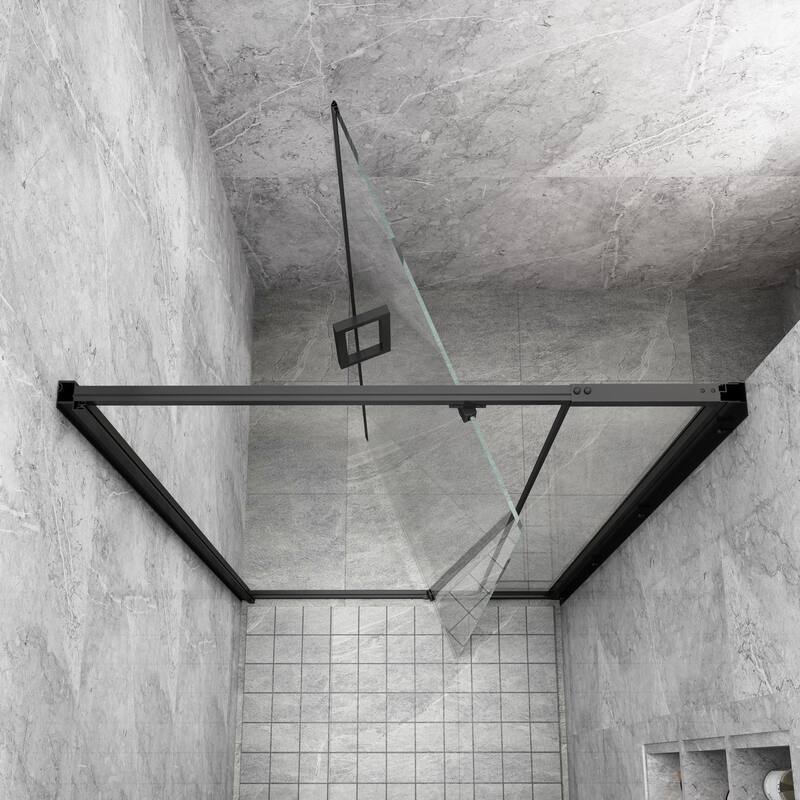 TOOLKISS Semi-frameless Pivot Shower Door