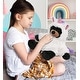 preview thumbnail 6 of 4, DolliBu Long Leg Black Bear Unicorn Plush Stuffed Animal with Outfit - 10.5 inches