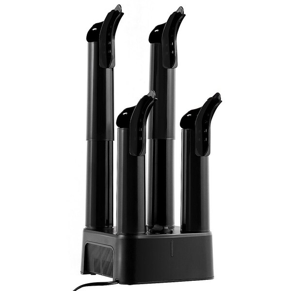 Costway 4 Shoe Boot Glove Dryer with Timer and Fan Prevent Odor Mold &. Opens flyout.