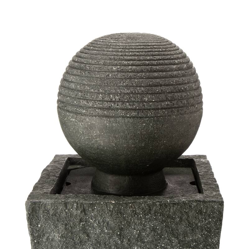 Demta Floating Sphere Oversized LED Fountain by Havenside Home