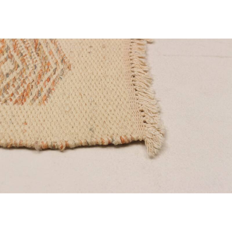 Ankara FW Cream Kilim 5'0" x 7'10" - 5'0 x 7'10