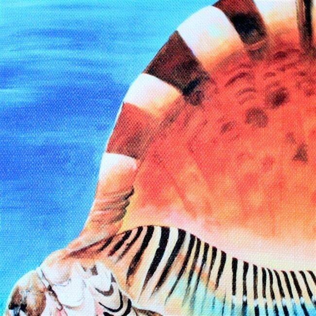 Maui Great Triton Throw Pillow