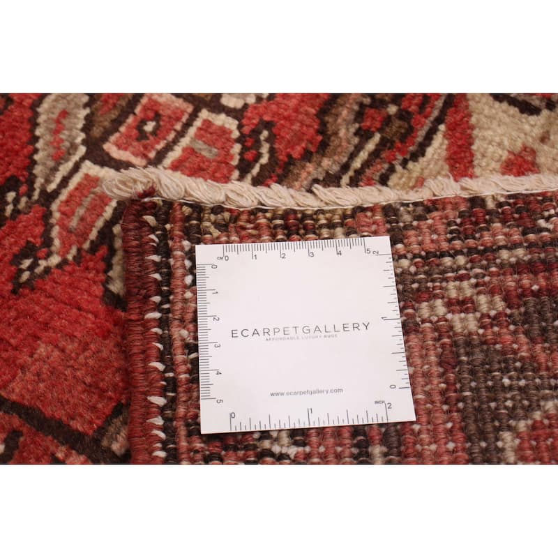 ECARPETGALLERY Hand-knotted Sarabi Red Wool Rug - 7'9 x 11'6