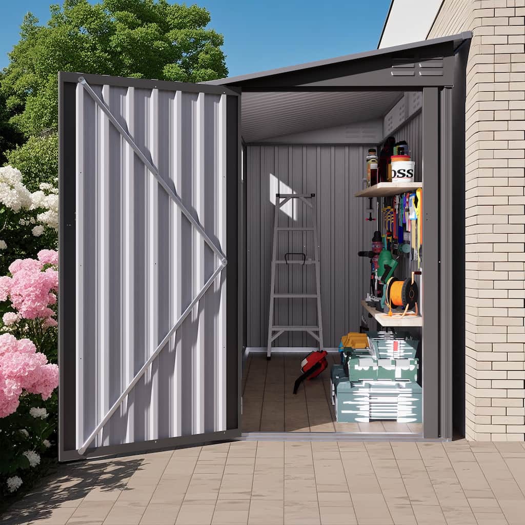 4x9FT Outdoor Storage Shed