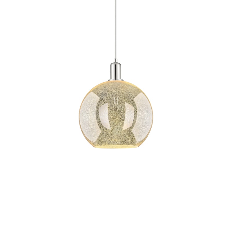 Innovations Lighting 716-1P-15-12 Athens Pendant Athens 12" Wide - Polished Nickel / Mercury