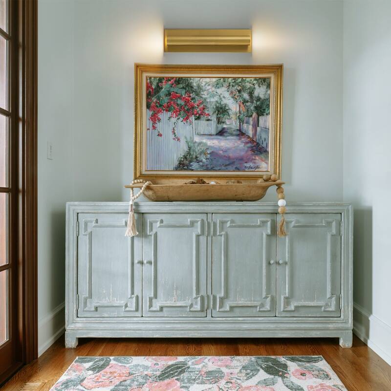 2-Light Modern Glam Integrated LED Wall Sconce