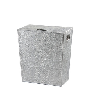 WS Bath Collections 18-9/10" Leather Hamper with Bag from the