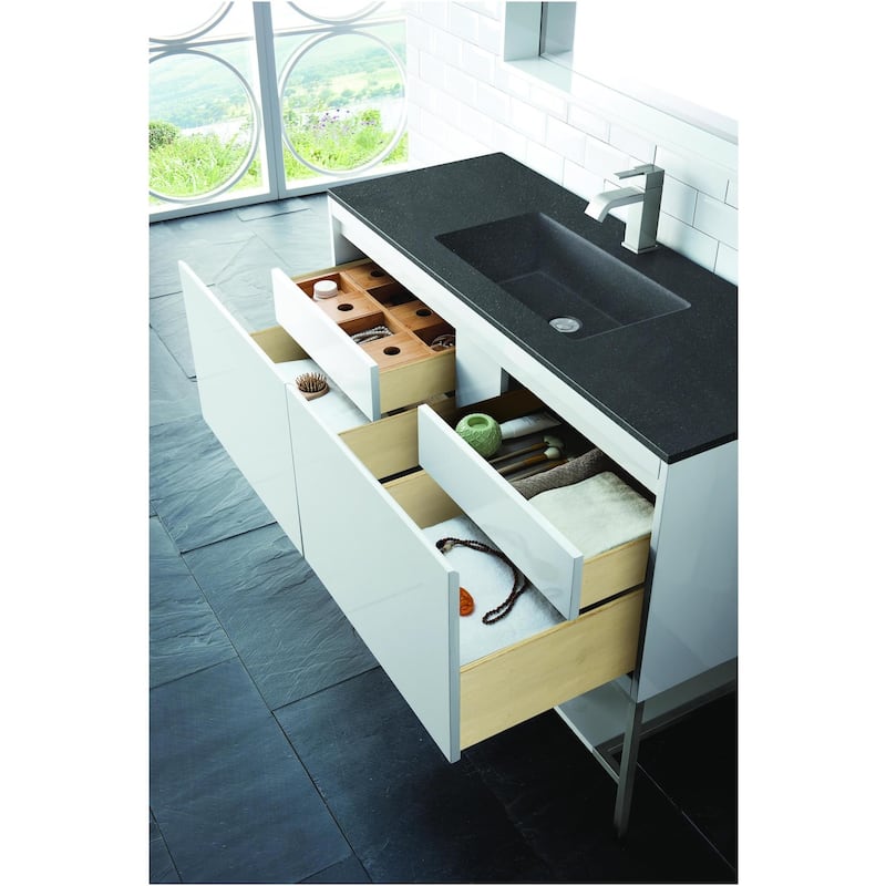James Martin Vanities 805-V47.3-CH Mantova 48" Wall Mounted Single