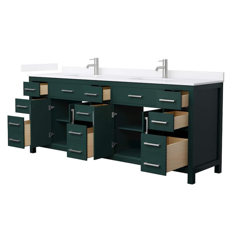 Wyndham Collection WCG2424-84D-QTZ-UNSMXX Beckett 84" Free Standing