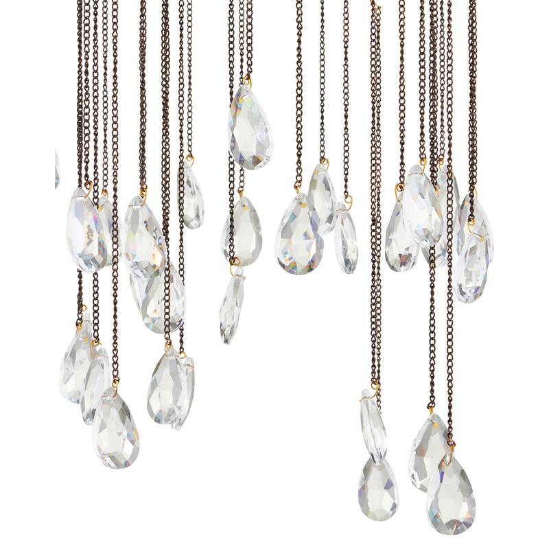 Currey & Company Fen Small Chandelier - 23"h x 20.5"dia