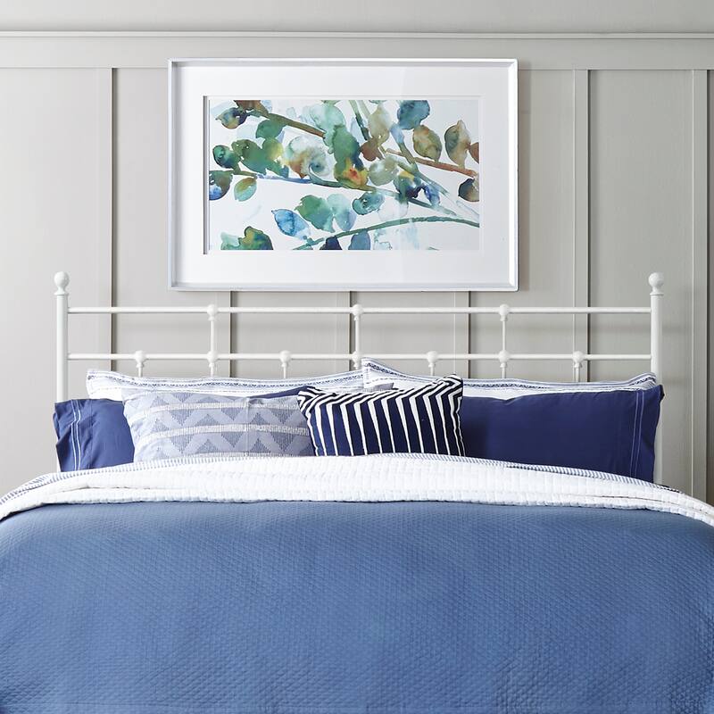 Hillsdale Furniture Providence Traditional Spindle Metal Headboard