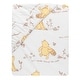 preview thumbnail 3 of 3, Lambs & Ivy Disney Baby Storytime Pooh 100% Cotton Fitted Crib Sheet - White