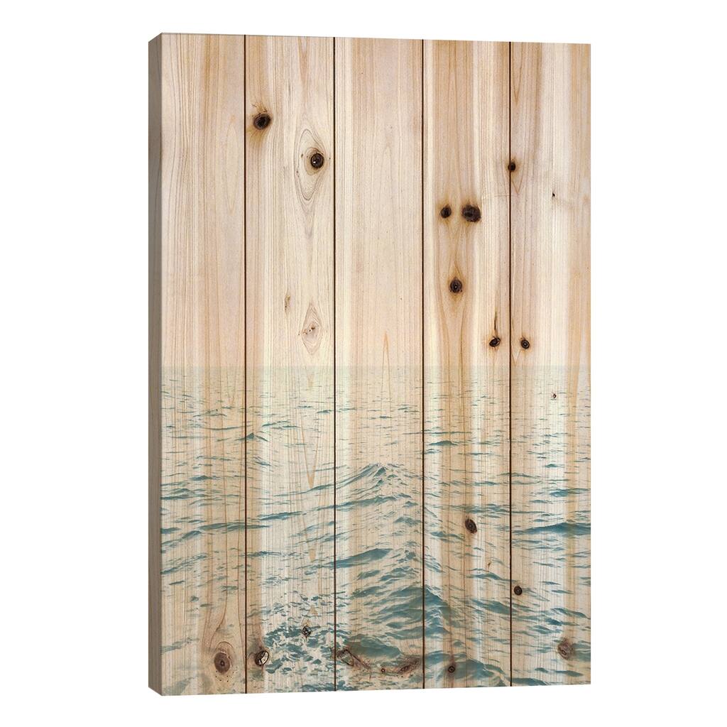 Sea Breeze Print On Wood by 83 Oranges - Multi-Color
