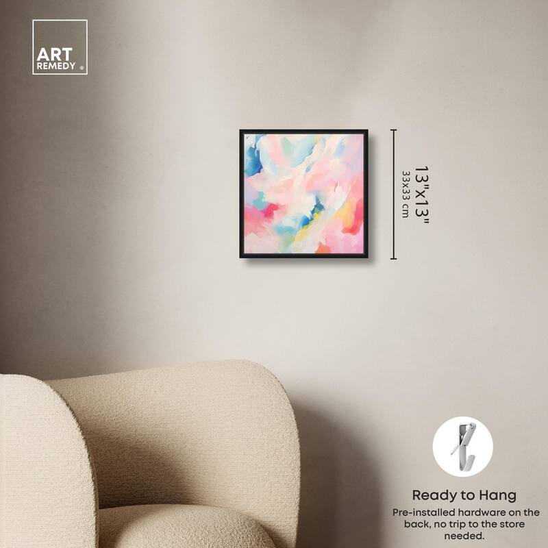 Cotton Candy Clouds II Canvas by Art Remedy