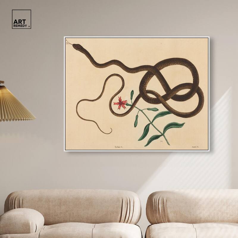 The Coach Whip Snake 1743 Canvas by Art Remedy
