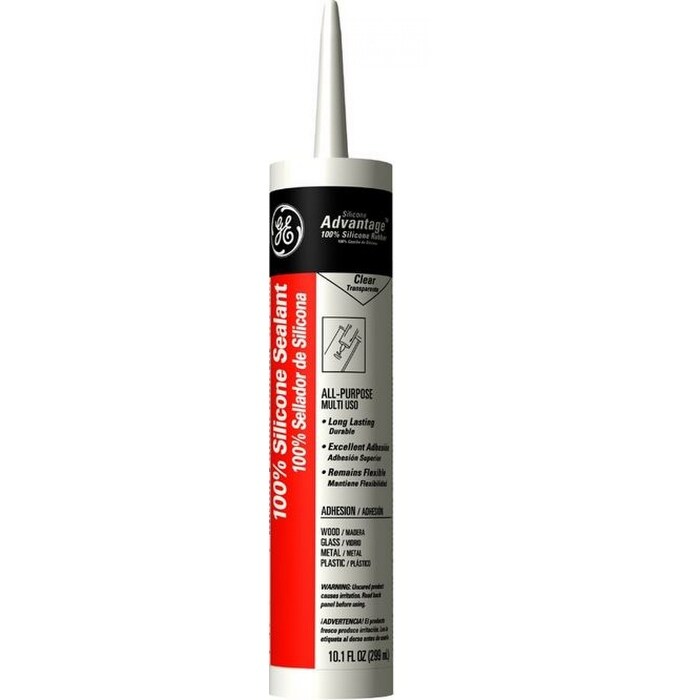 Shop Ge M60 01 Advantage All Purpose Silicone Caulk Clear 10 Oz