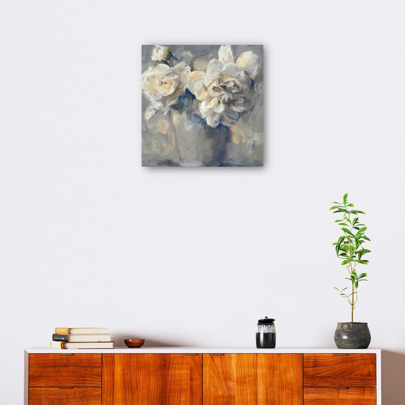 Potted Petals By Studio Arts Canvas Art Print