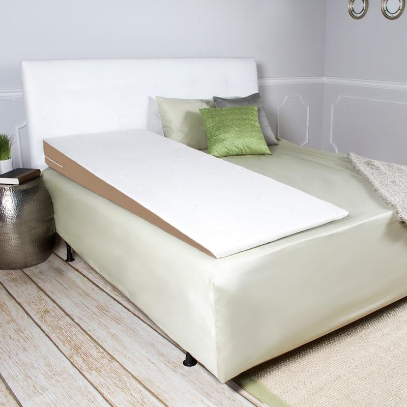 Avana SuperSlant Full Length Bed Wedge Pillow, Tencel, Half-King - White