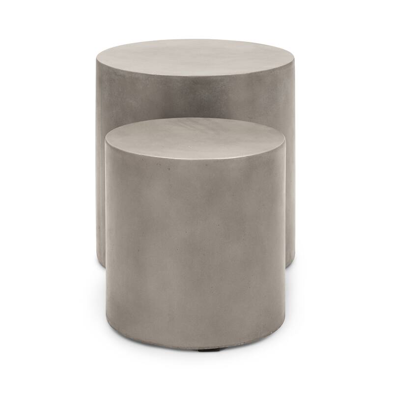 Urbia Una Concrete Pedestal (Set of 2)