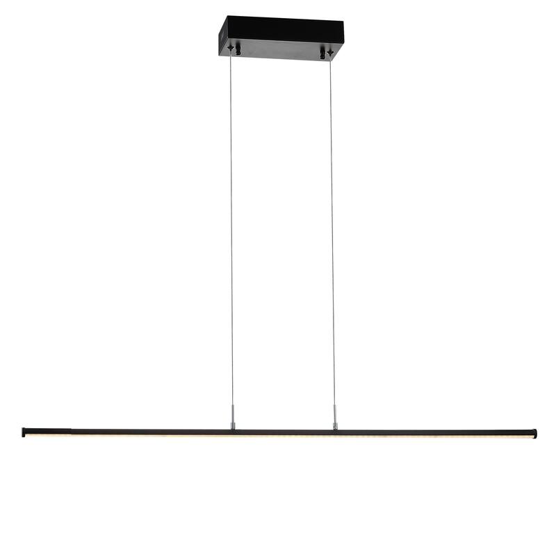 Ali 39.5" Dimmable Adjustable Integrated LED Metal Linear Pendant, by JONATHAN Y